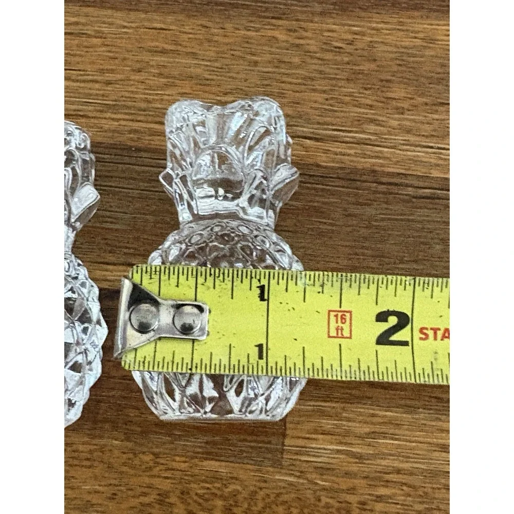 Williams Sonoma Tiny Taper Pineapple Candle Holders‎ Set of 2